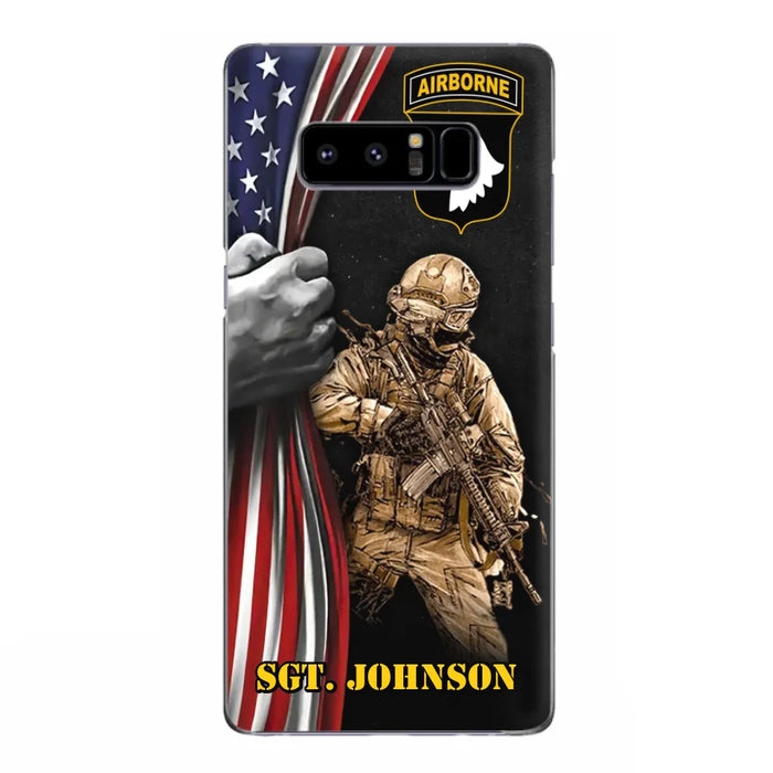 Custom Personalized Veteran Phone Case - Gift Idea For Veteran - Case For iPhone And Samsung