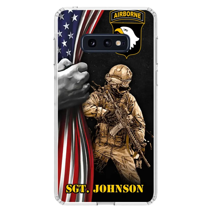 Custom Personalized Veteran Phone Case - Gift Idea For Veteran - Case For iPhone And Samsung