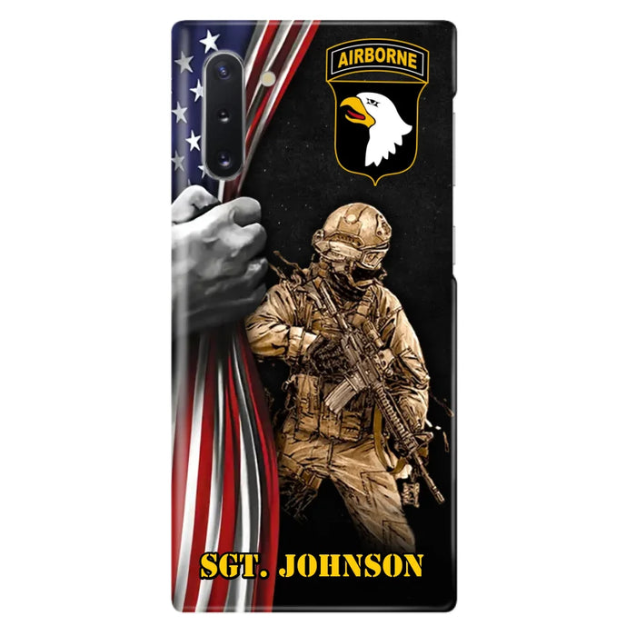 Custom Personalized Veteran Phone Case - Gift Idea For Veteran - Case For iPhone And Samsung