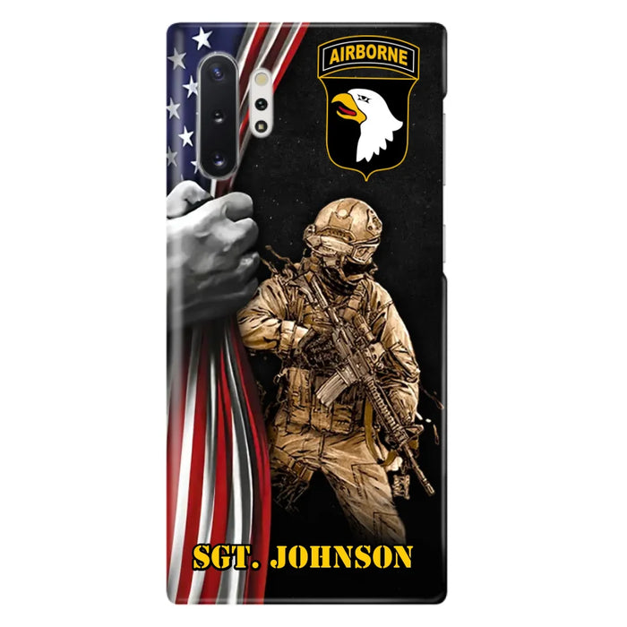 Custom Personalized Veteran Phone Case - Gift Idea For Veteran - Case For iPhone And Samsung