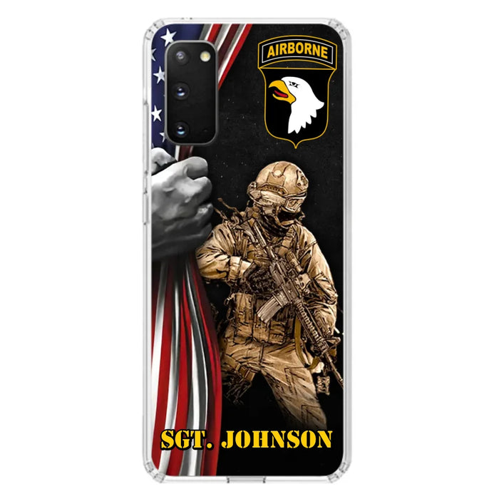 Custom Personalized Veteran Phone Case - Gift Idea For Veteran - Case For iPhone And Samsung