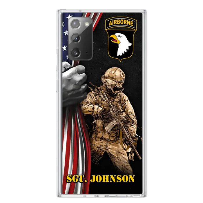 Custom Personalized Veteran Phone Case - Gift Idea For Veteran - Case For iPhone And Samsung