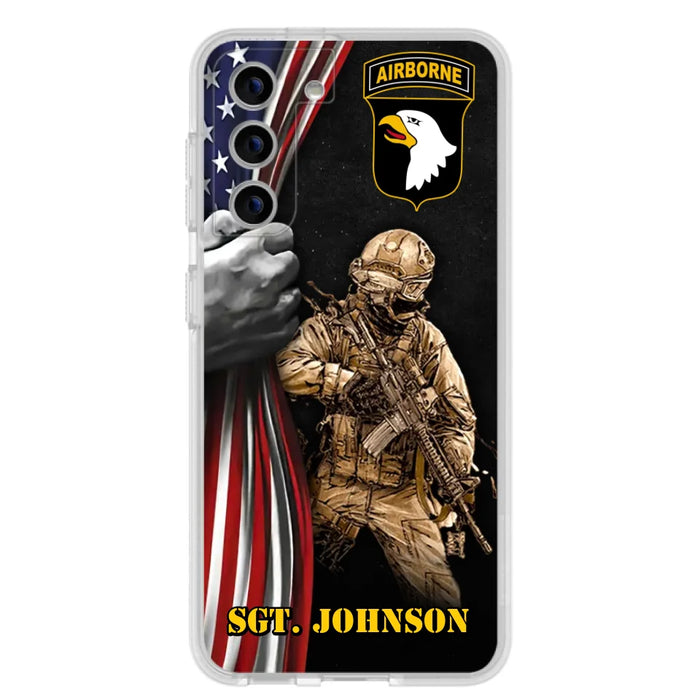 Custom Personalized Veteran Phone Case - Gift Idea For Veteran - Case For iPhone And Samsung