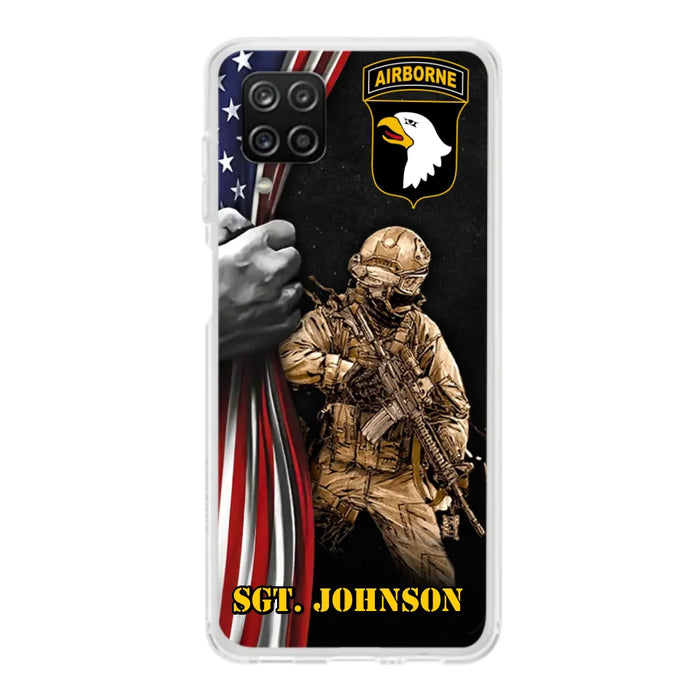 Custom Personalized Veteran Phone Case - Gift Idea For Veteran - Case For iPhone And Samsung