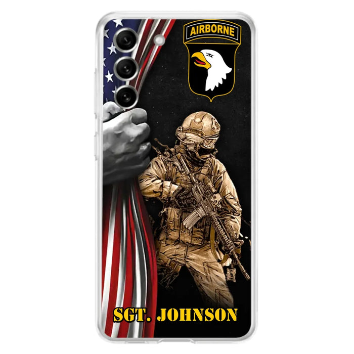 Custom Personalized Veteran Phone Case - Gift Idea For Veteran - Case For iPhone And Samsung