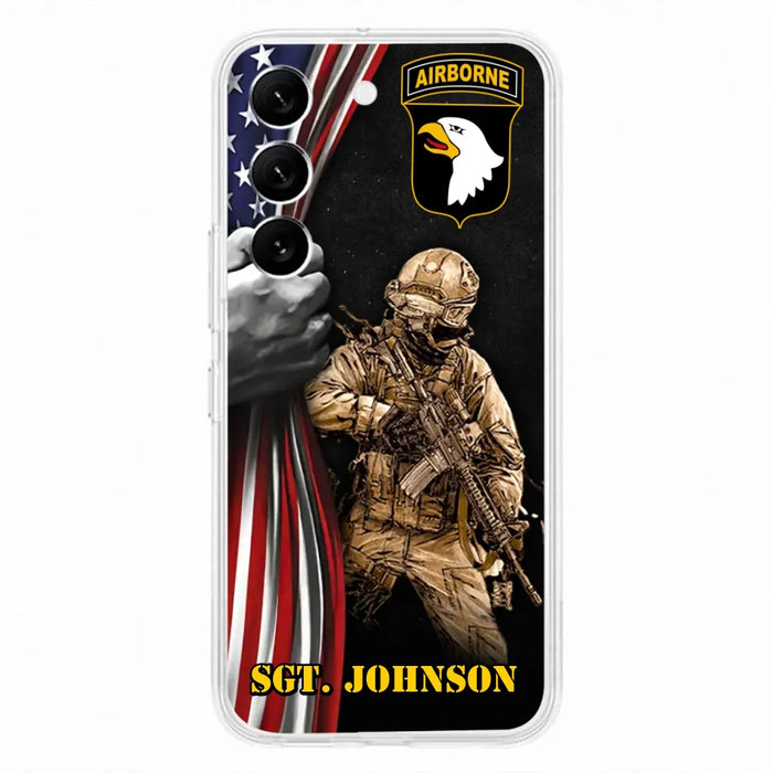 Custom Personalized Veteran Phone Case - Gift Idea For Veteran - Case For iPhone And Samsung