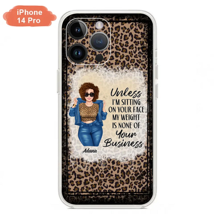 Custom Personalized Sassy Thick Girl Phone Case - Gift For Friend/ Sister/ Birthday Gift - Case For iPhone And Samsung