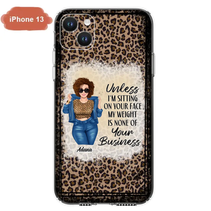 Custom Personalized Sassy Thick Girl Phone Case - Gift For Friend/ Sister/ Birthday Gift - Case For iPhone And Samsung