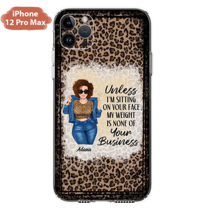 Custom Personalized Sassy Thick Girl Phone Case - Gift For Friend/ Sister/ Birthday Gift - Case For iPhone And Samsung