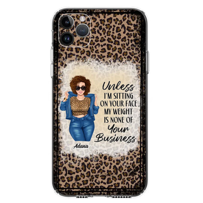 Custom Personalized Sassy Thick Girl Phone Case - Gift For Friend/ Sister/ Birthday Gift - Case For iPhone And Samsung