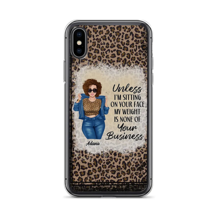 Custom Personalized Sassy Thick Girl Phone Case - Gift For Friend/ Sister/ Birthday Gift - Case For iPhone And Samsung