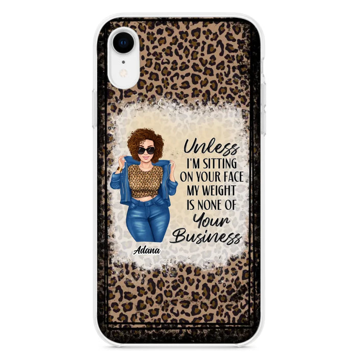 Custom Personalized Sassy Thick Girl Phone Case - Gift For Friend/ Sister/ Birthday Gift - Case For iPhone And Samsung