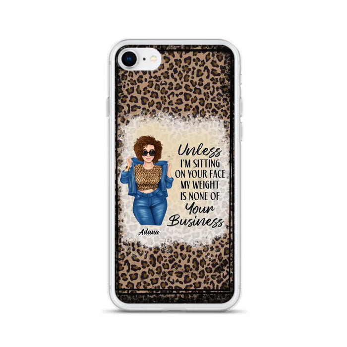 Custom Personalized Sassy Thick Girl Phone Case - Gift For Friend/ Sister/ Birthday Gift - Case For iPhone And Samsung