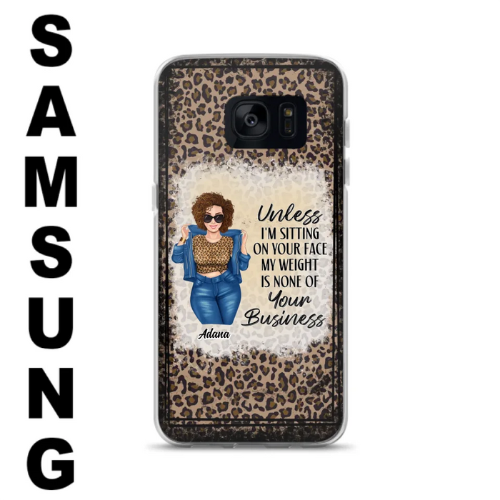 Custom Personalized Sassy Thick Girl Phone Case - Gift For Friend/ Sister/ Birthday Gift - Case For iPhone And Samsung