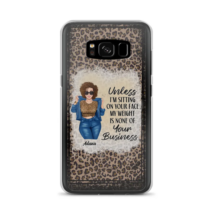 Custom Personalized Sassy Thick Girl Phone Case - Gift For Friend/ Sister/ Birthday Gift - Case For iPhone And Samsung