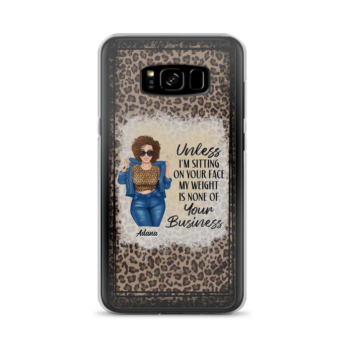 Custom Personalized Sassy Thick Girl Phone Case - Gift For Friend/ Sister/ Birthday Gift - Case For iPhone And Samsung