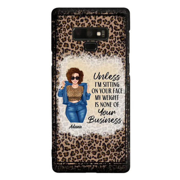 Custom Personalized Sassy Thick Girl Phone Case - Gift For Friend/ Sister/ Birthday Gift - Case For iPhone And Samsung