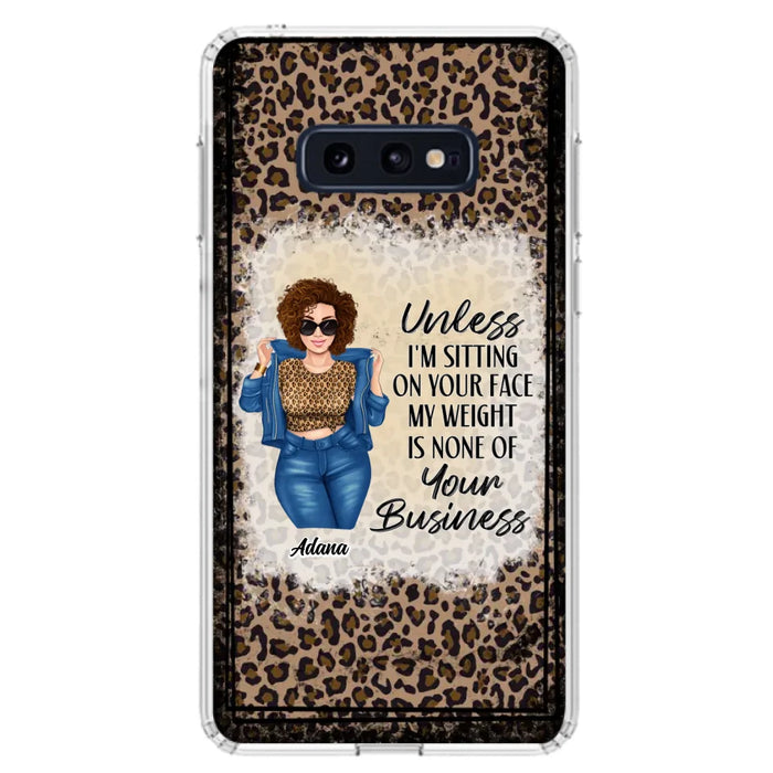 Custom Personalized Sassy Thick Girl Phone Case - Gift For Friend/ Sister/ Birthday Gift - Case For iPhone And Samsung