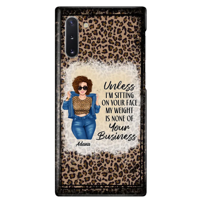 Custom Personalized Sassy Thick Girl Phone Case - Gift For Friend/ Sister/ Birthday Gift - Case For iPhone And Samsung