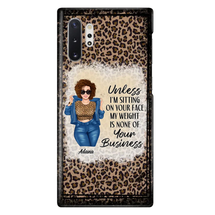 Custom Personalized Sassy Thick Girl Phone Case - Gift For Friend/ Sister/ Birthday Gift - Case For iPhone And Samsung