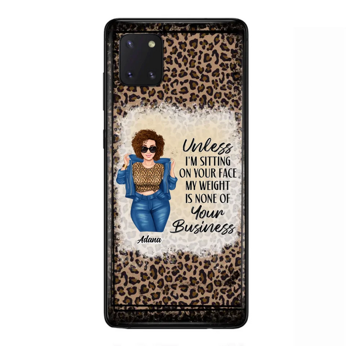 Custom Personalized Sassy Thick Girl Phone Case - Gift For Friend/ Sister/ Birthday Gift - Case For iPhone And Samsung