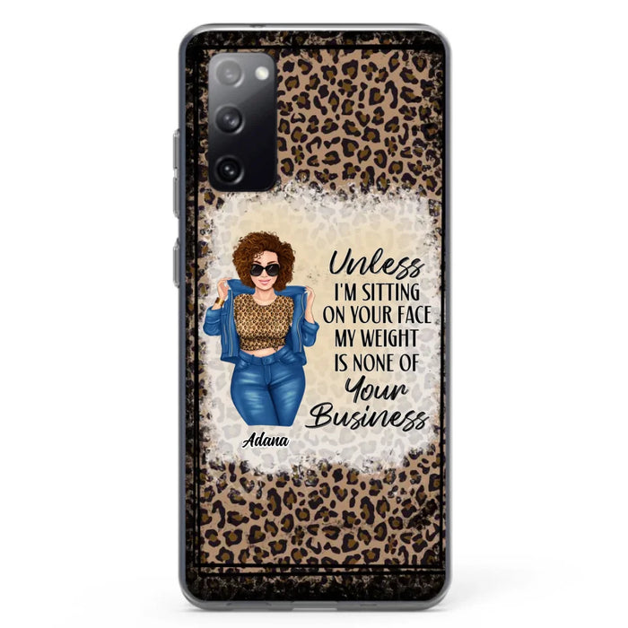 Custom Personalized Sassy Thick Girl Phone Case - Gift For Friend/ Sister/ Birthday Gift - Case For iPhone And Samsung