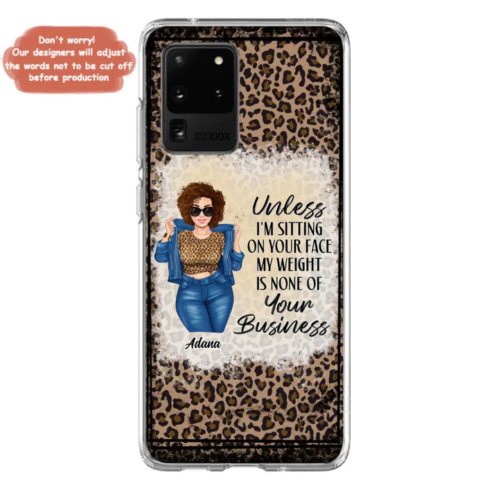 Custom Personalized Sassy Thick Girl Phone Case - Gift For Friend/ Sister/ Birthday Gift - Case For iPhone And Samsung