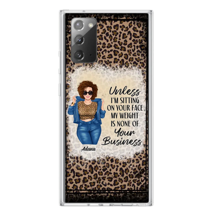 Custom Personalized Sassy Thick Girl Phone Case - Gift For Friend/ Sister/ Birthday Gift - Case For iPhone And Samsung