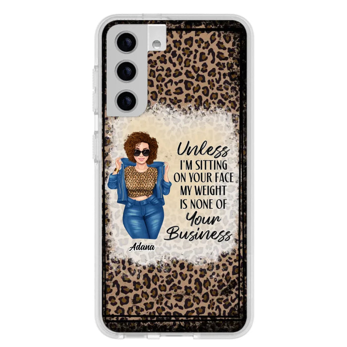 Custom Personalized Sassy Thick Girl Phone Case - Gift For Friend/ Sister/ Birthday Gift - Case For iPhone And Samsung