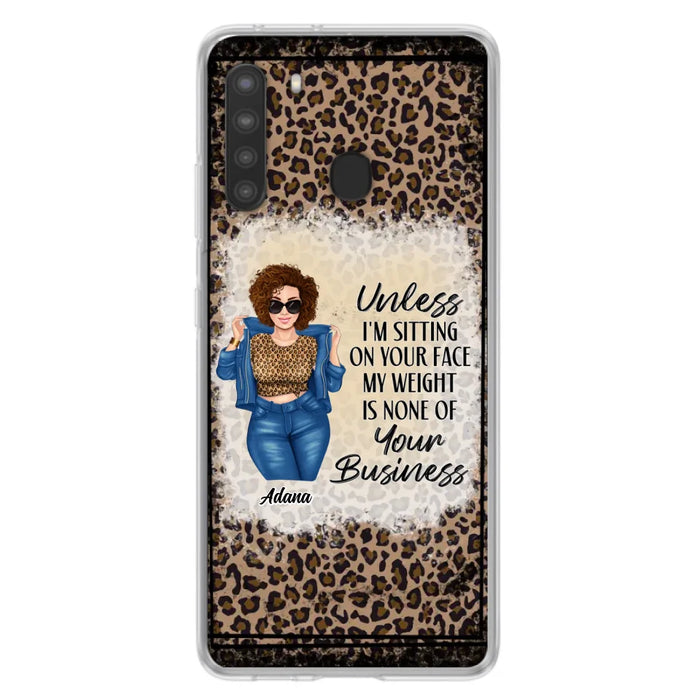 Custom Personalized Sassy Thick Girl Phone Case - Gift For Friend/ Sister/ Birthday Gift - Case For iPhone And Samsung