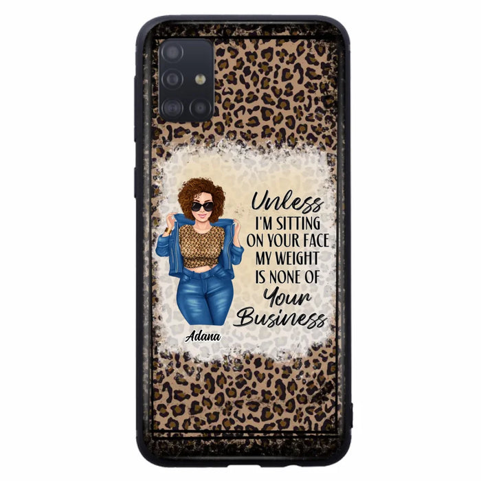 Custom Personalized Sassy Thick Girl Phone Case - Gift For Friend/ Sister/ Birthday Gift - Case For iPhone And Samsung