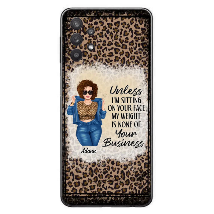 Custom Personalized Sassy Thick Girl Phone Case - Gift For Friend/ Sister/ Birthday Gift - Case For iPhone And Samsung