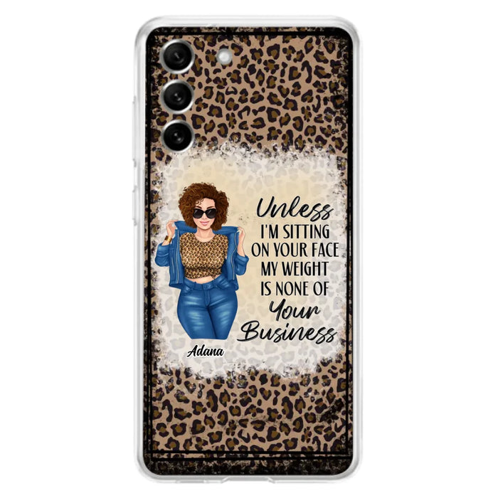 Custom Personalized Sassy Thick Girl Phone Case - Gift For Friend/ Sister/ Birthday Gift - Case For iPhone And Samsung