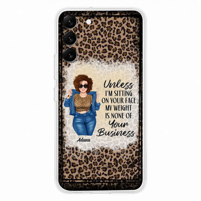 Custom Personalized Sassy Thick Girl Phone Case - Gift For Friend/ Sister/ Birthday Gift - Case For iPhone And Samsung