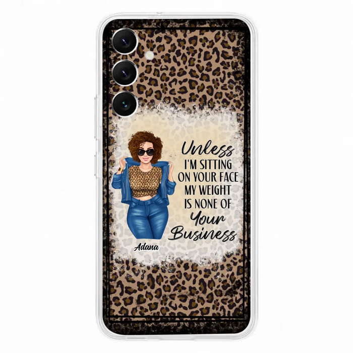 Custom Personalized Sassy Thick Girl Phone Case - Gift For Friend/ Sister/ Birthday Gift - Case For iPhone And Samsung