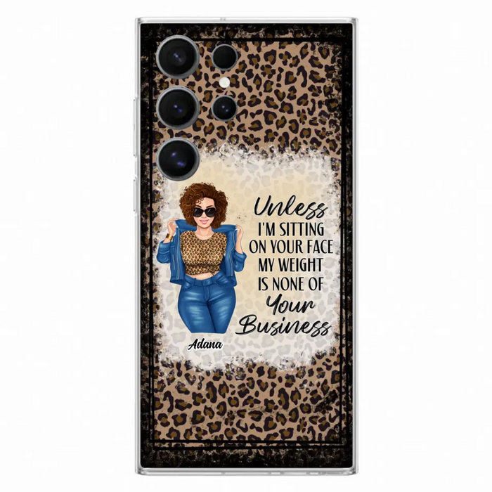 Custom Personalized Sassy Thick Girl Phone Case - Gift For Friend/ Sister/ Birthday Gift - Case For iPhone And Samsung