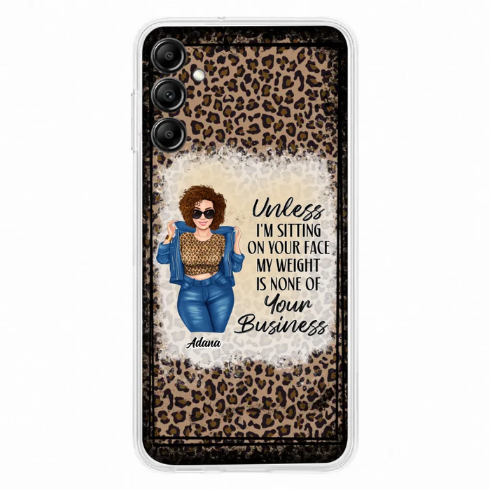 Custom Personalized Sassy Thick Girl Phone Case - Gift For Friend/ Sister/ Birthday Gift - Case For iPhone And Samsung