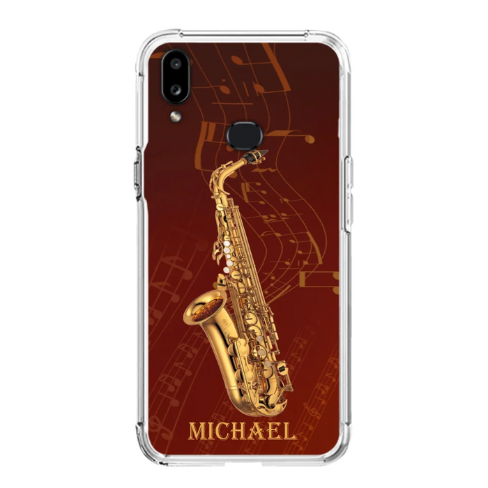 Custom Personalized Saxophone Phone Case For iPhone, Samsung and Xiaomi