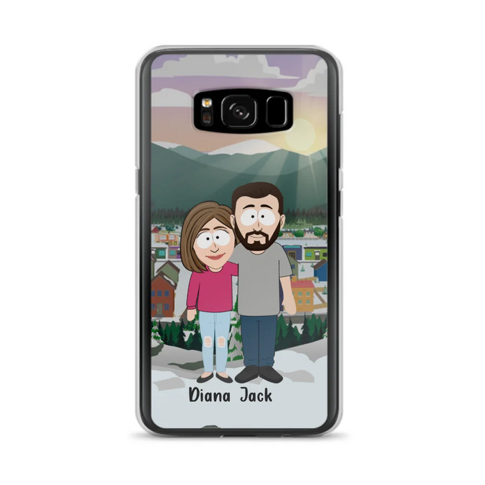 Custom Personalized Couple Phone Case - Gift For Couple