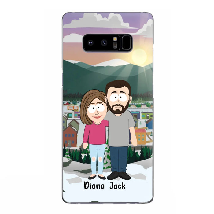 Custom Personalized Couple Phone Case - Gift For Couple