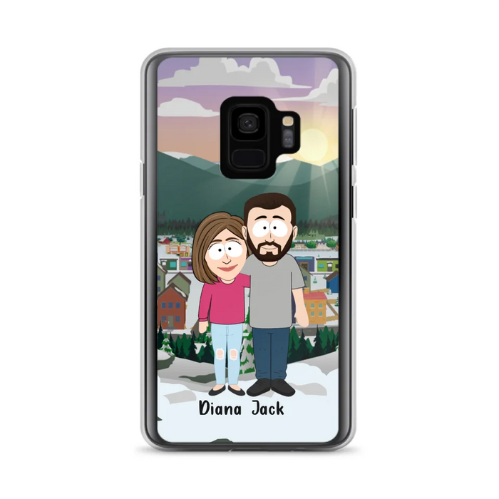 Custom Personalized Couple Phone Case - Gift For Couple