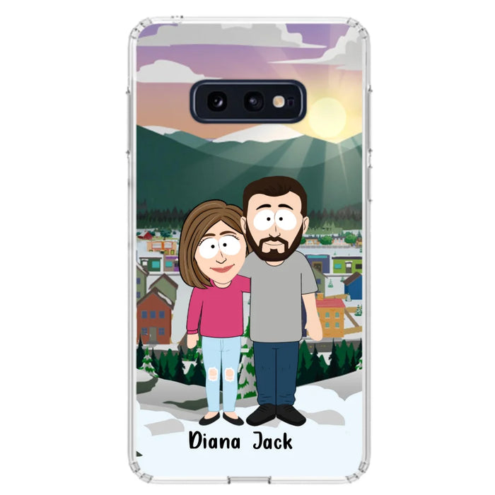 Custom Personalized Couple Phone Case - Gift For Couple