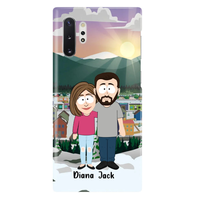 Custom Personalized Couple Phone Case - Gift For Couple