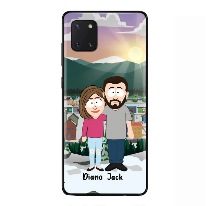 Custom Personalized Couple Phone Case - Gift For Couple