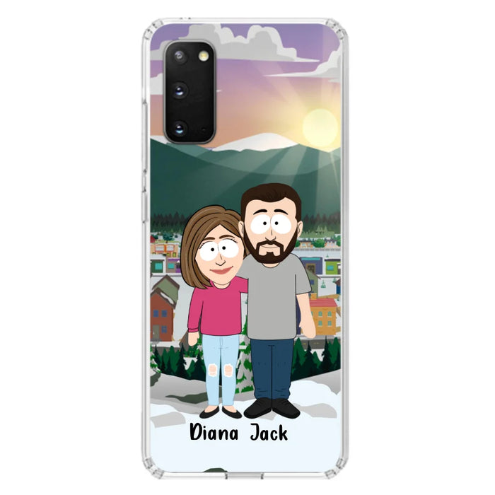 Custom Personalized Couple Phone Case - Gift For Couple