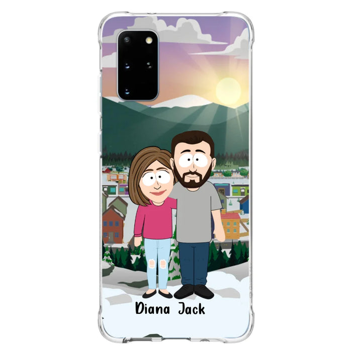 Custom Personalized Couple Phone Case - Gift For Couple