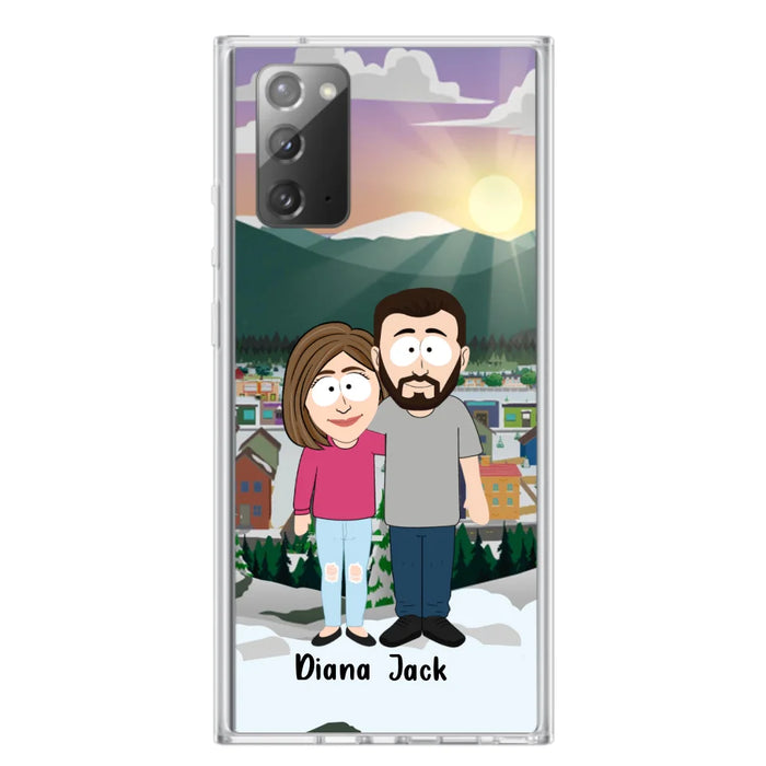 Custom Personalized Couple Phone Case - Gift For Couple