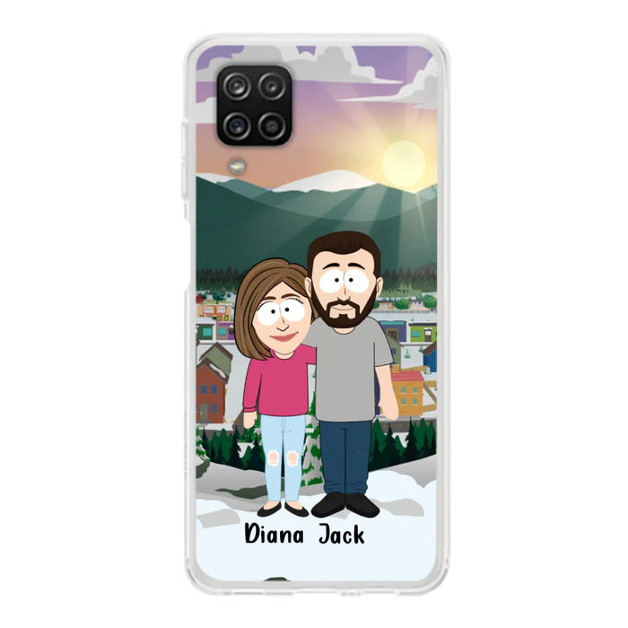 Custom Personalized Couple Phone Case - Gift For Couple