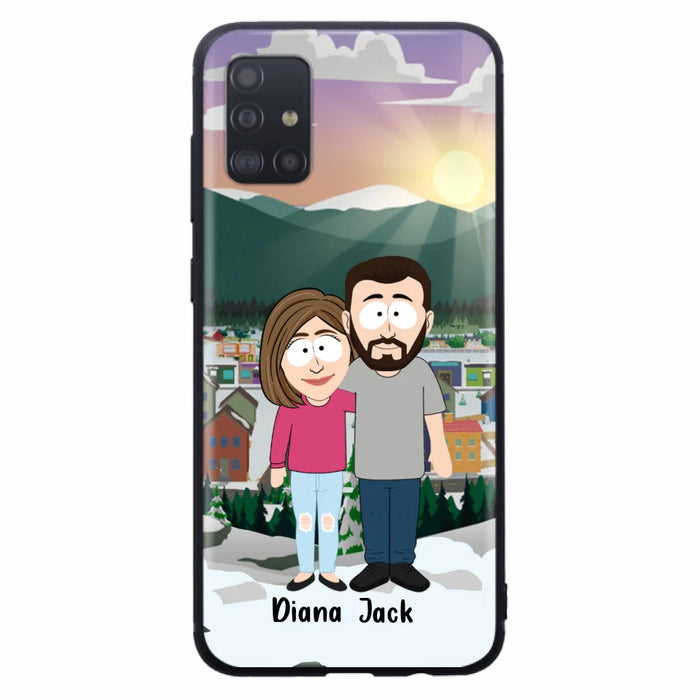 Custom Personalized Couple Phone Case - Gift For Couple