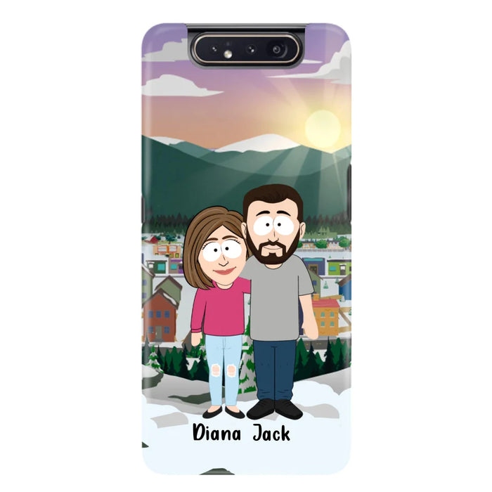 Custom Personalized Couple Phone Case - Gift For Couple